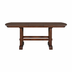 6-Piece Cherry Wood Dining Set – Extendable Table with Removable Leaf | Cozy Cove Furniture | N752S0000097AAD
