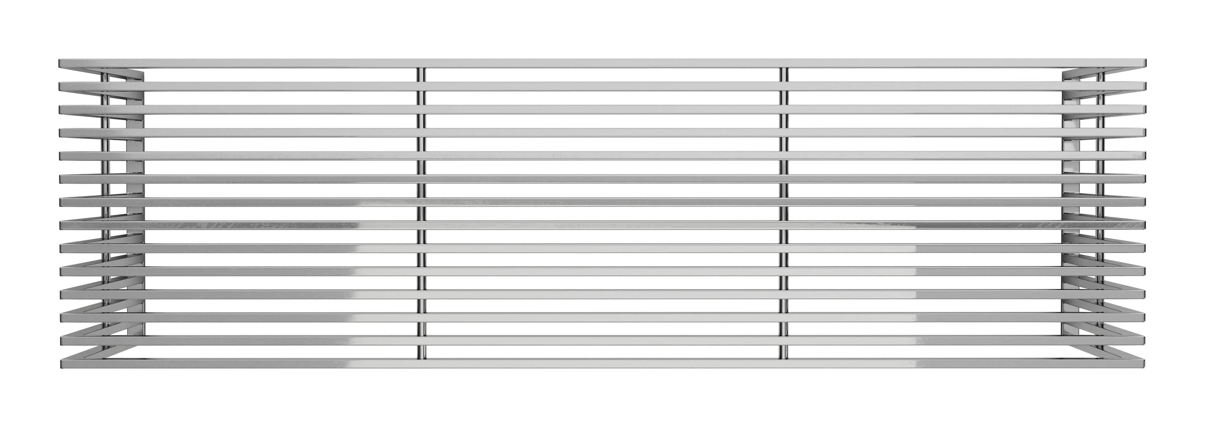 ZUO Tania Polished Steel Bench 109454