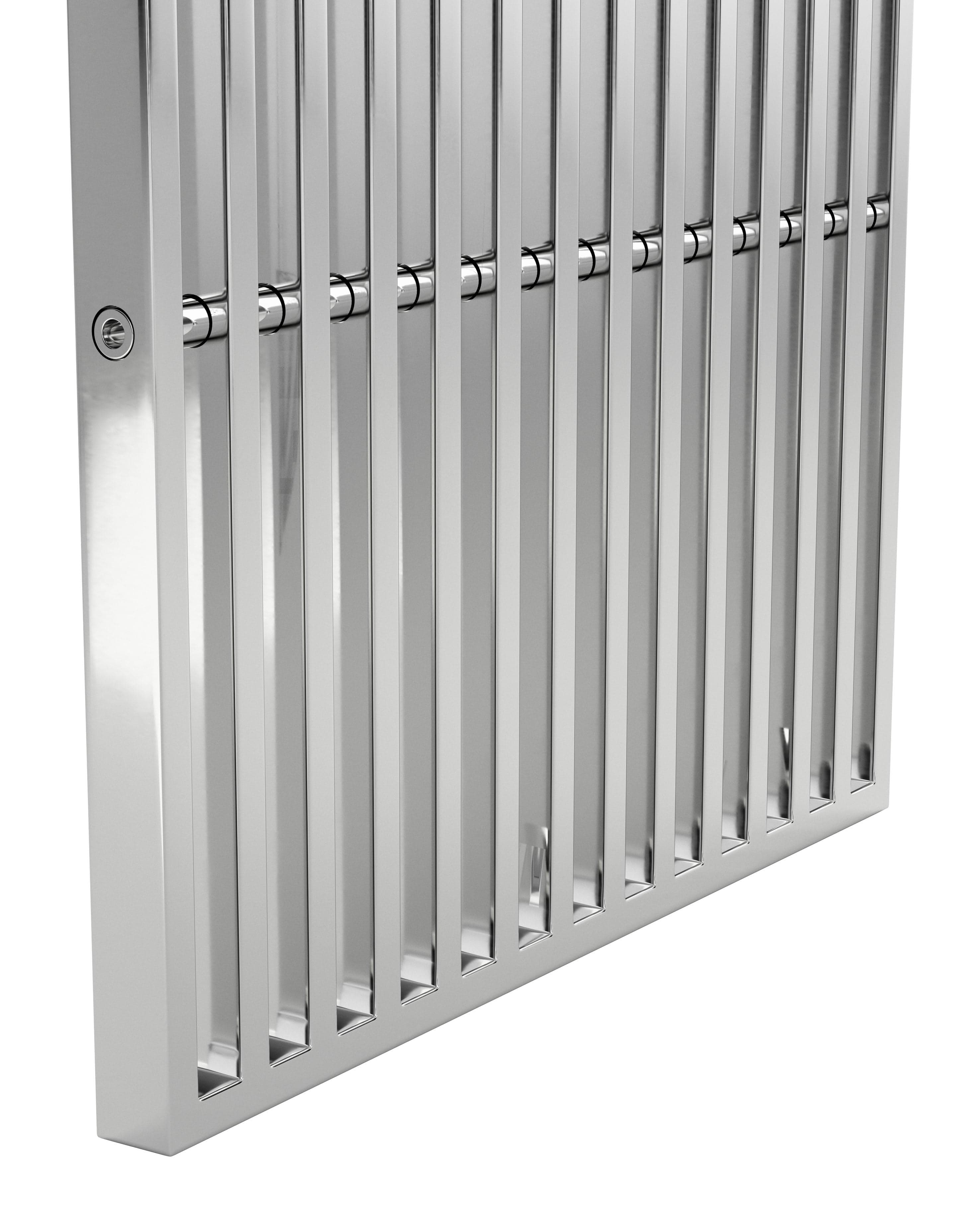 ZUO Tania Polished Steel Bench 109454