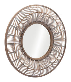 ZUO Toto Mirror Antique Brown A12263