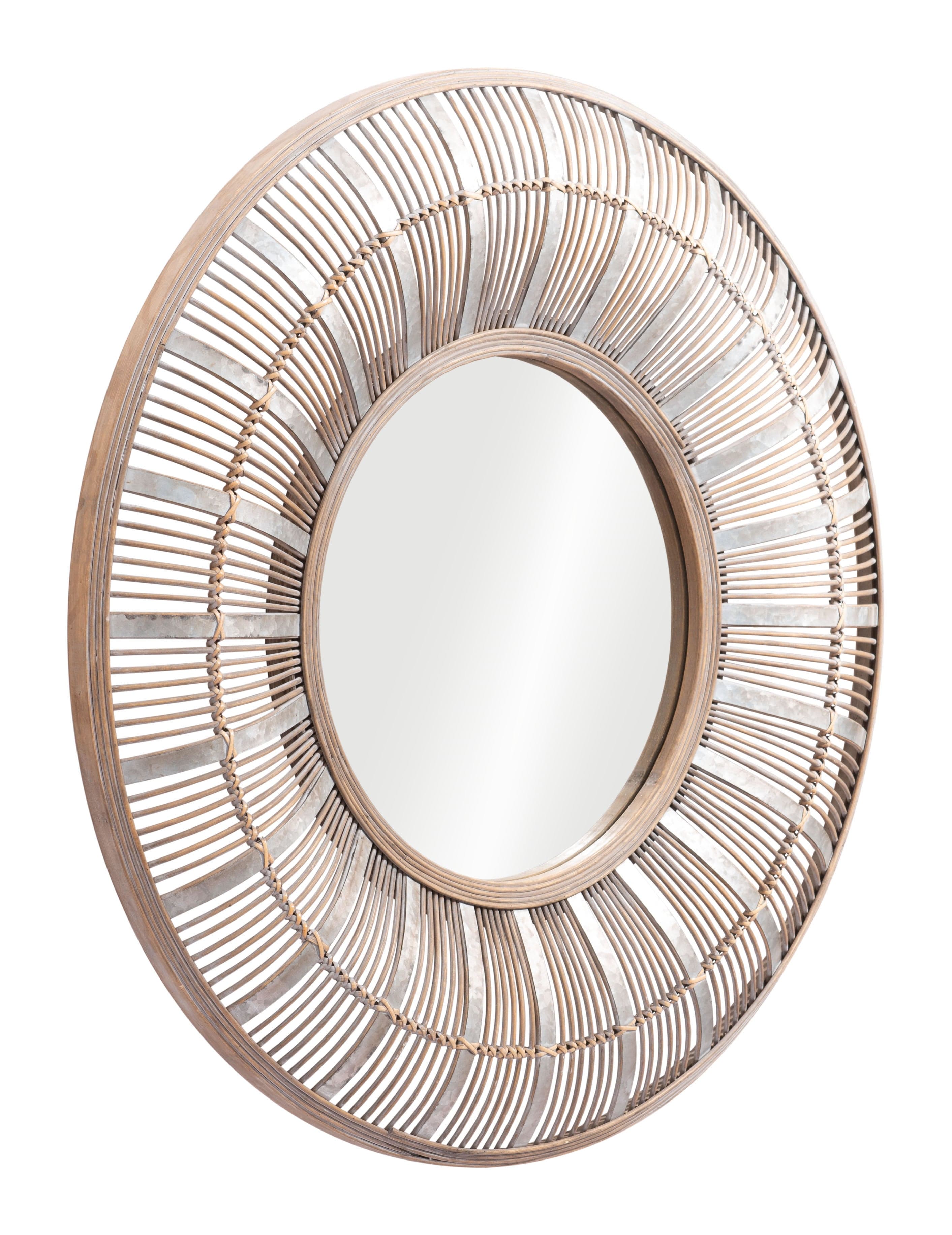 ZUO Toto Mirror Antique Brown A12263