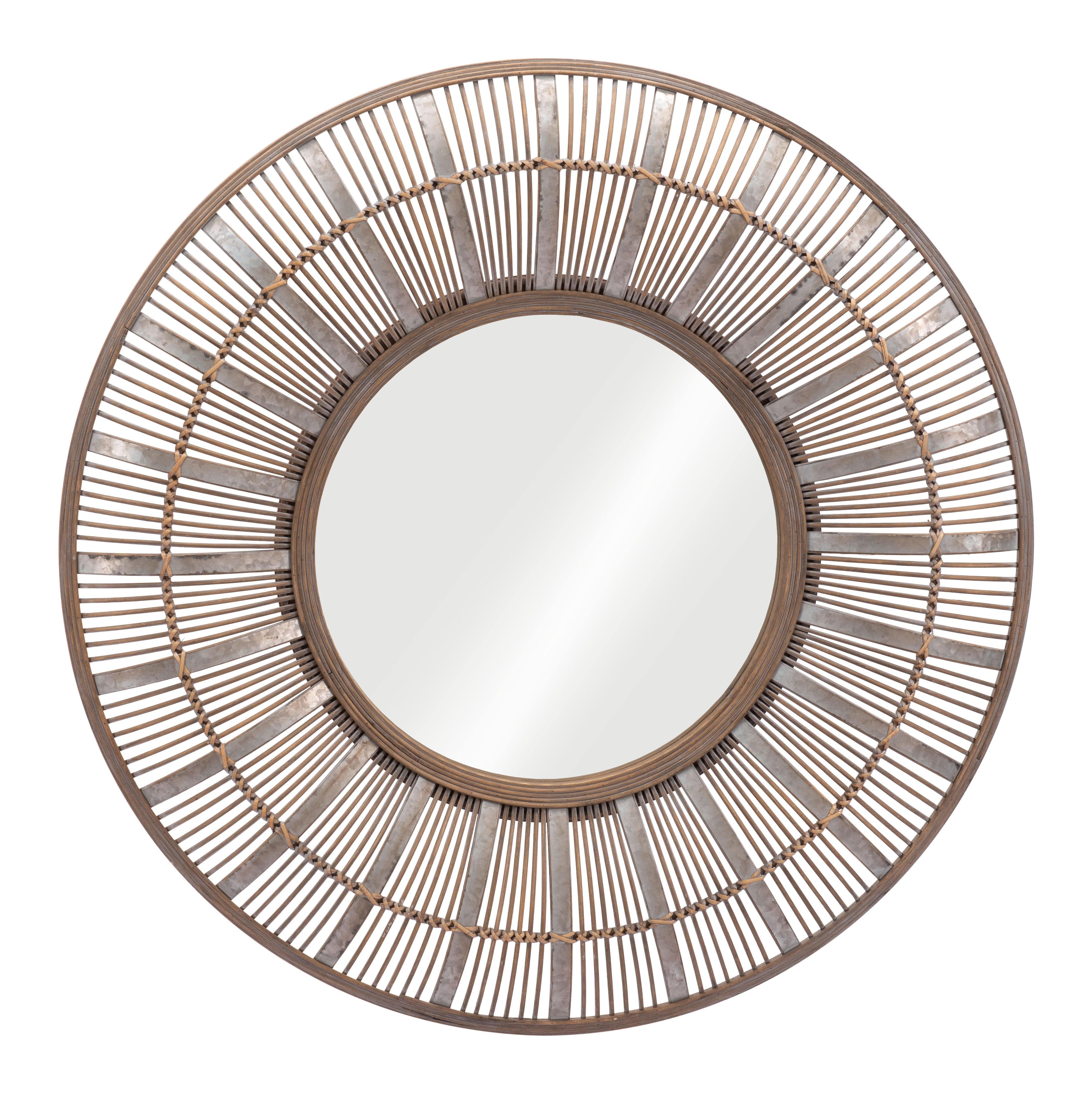 ZUO Toto Mirror Antique Brown A12263