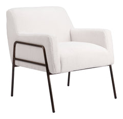 ZUO Charleston Accent Chair Ivory 109524