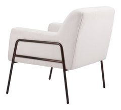ZUO Charleston Accent Chair Ivory 109524