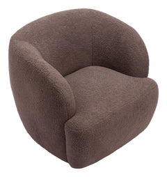 ZUO Govan Swivel Chair Brown 109958