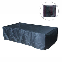 52-Inch Outdoor Concrete Propane Gas Fire Pit Table in Dark Gray | Cozy Cove Furniture