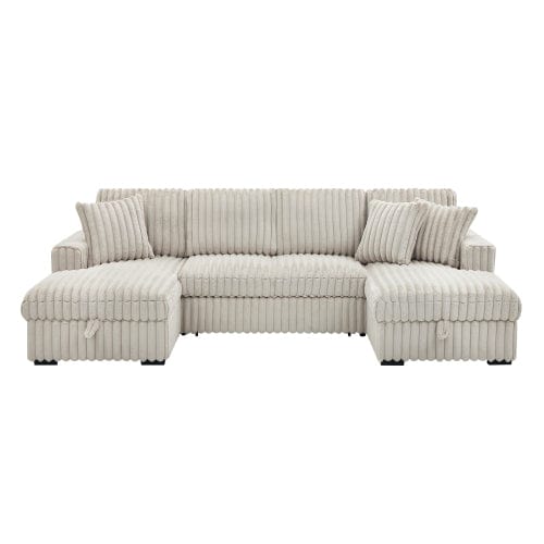 The Cove Haven | 6-Seater Sectional with Dual Storage & Sleeper
