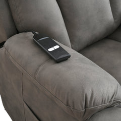 Lift Chair Recliner for Elderly with Power Remote Control in Dark Gray | Cozy Cove Furniture