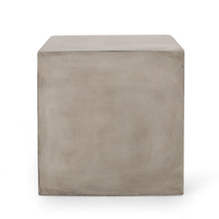 Outdoor MGO Side Table in Light Grey | Cozy Cove Furniture