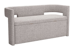 ZUO Papua Storage Bench 109994 Grey