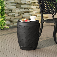 Black Concrete Side Table | Cozy Cove Furniture