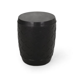 Black Concrete Side Table | Cozy Cove Furniture