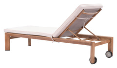 ZUO Cozumel Lounge Chair Beige & Natural 703980