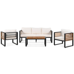 4-Piece 5-Person Conversation Set | Cozy Cove Furniture | FG201235AAA