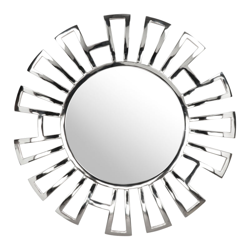 ZUO Calmar Round Mirror Chrome A12219