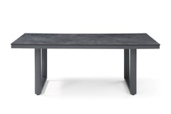 Whiteline Modern Doris Outdoor Dining Table DT1836-DGRY