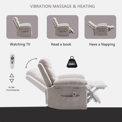 Power Recliner Chair with Adjustable Massage and Heating System | Cozy Cove Furniture