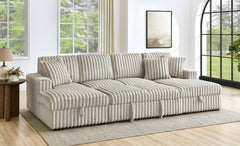 The Cove Haven | 6-Seater Sectional with Dual Storage & Sleeper