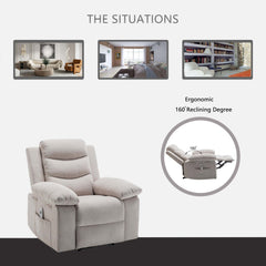 Power Recliner Chair with Adjustable Massage and Heating System | Cozy Cove Furniture