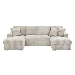 The Cove Haven | 6-Seater Sectional with Dual Storage & Sleeper