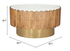 ZUO Bombay Coffee Table Natural 109764